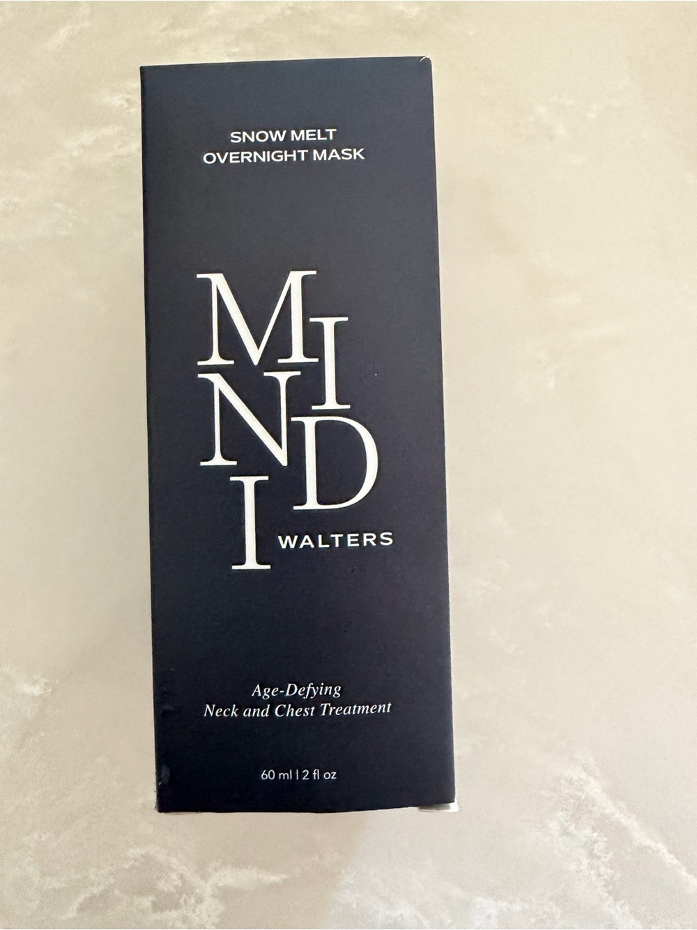 Mindi Walter’s Snow Melt Overnight Mask NIB